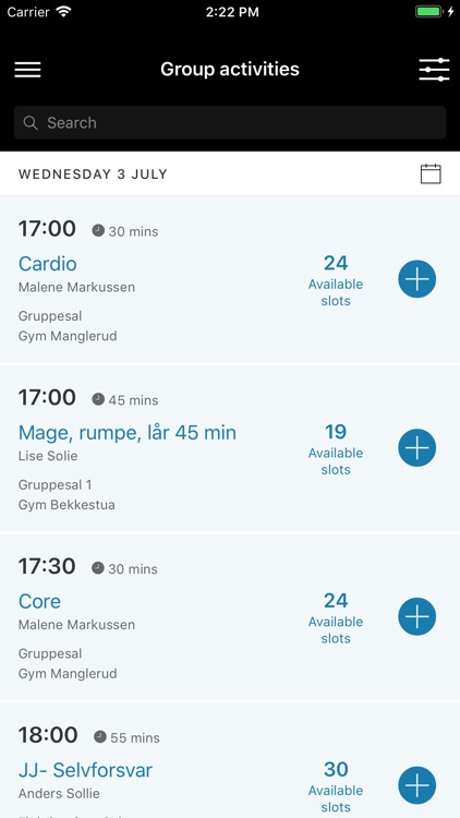 Gym gruppen