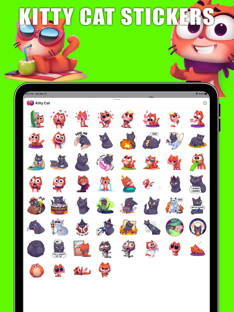 【图】Kitty Cat Stickers(截图3)