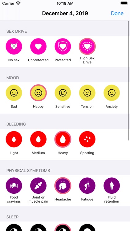 Moon - Period & Ovulation screenshot-4