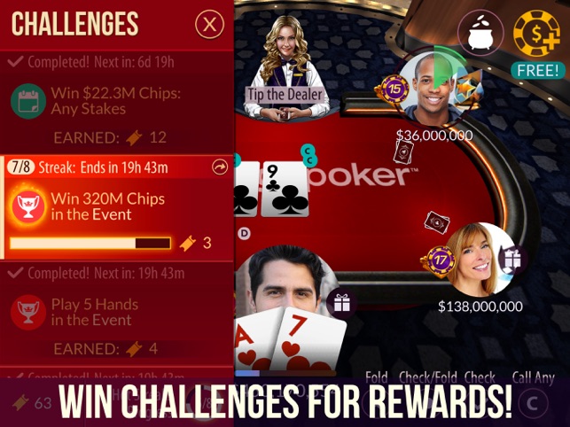 Zynga Poker Texas Holdem On The App Store