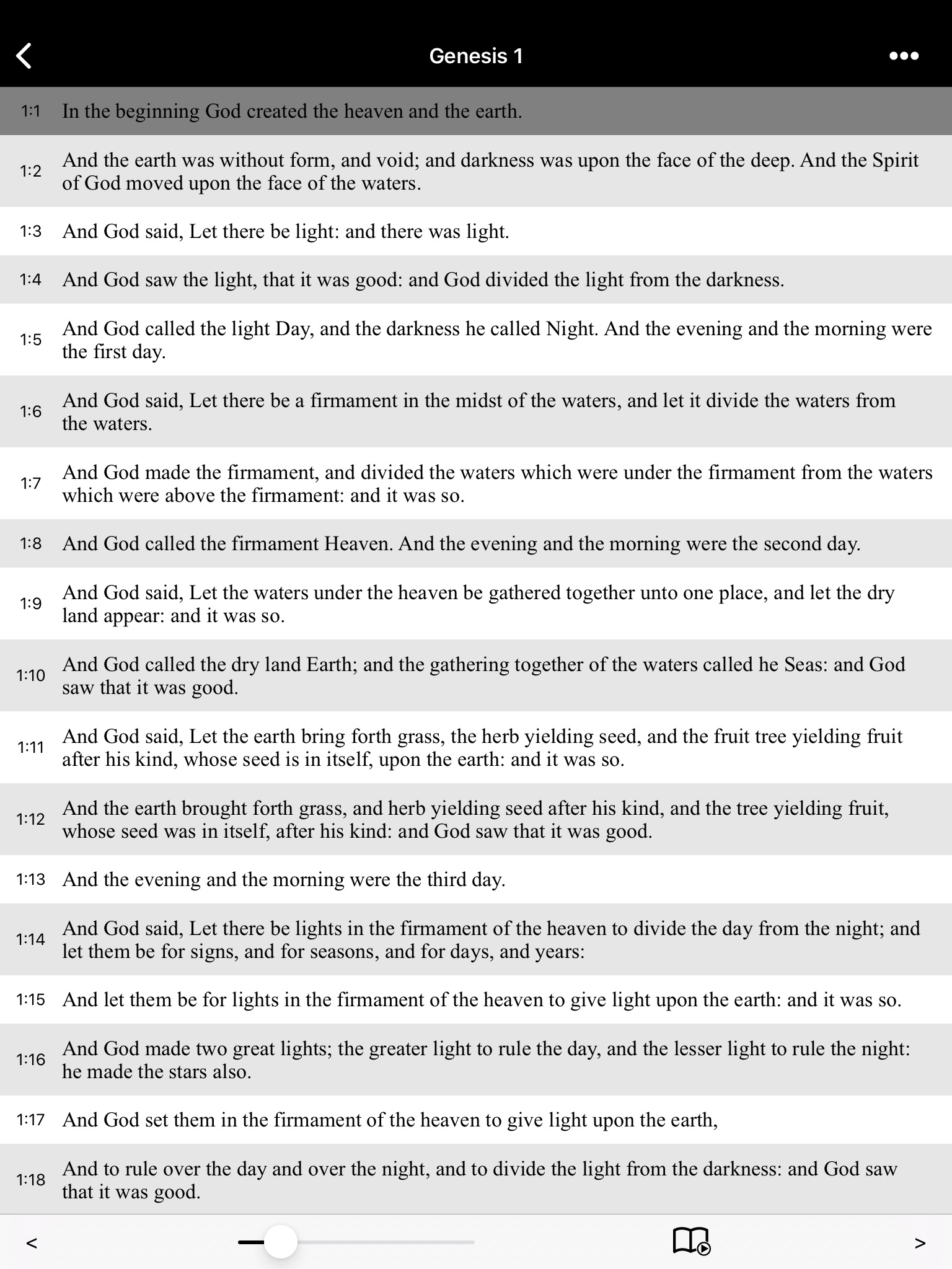 Bible-Simple Bible HD (KJV) screenshot 2