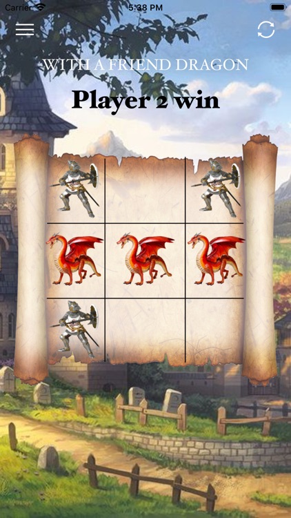 Medieval knights and dragons