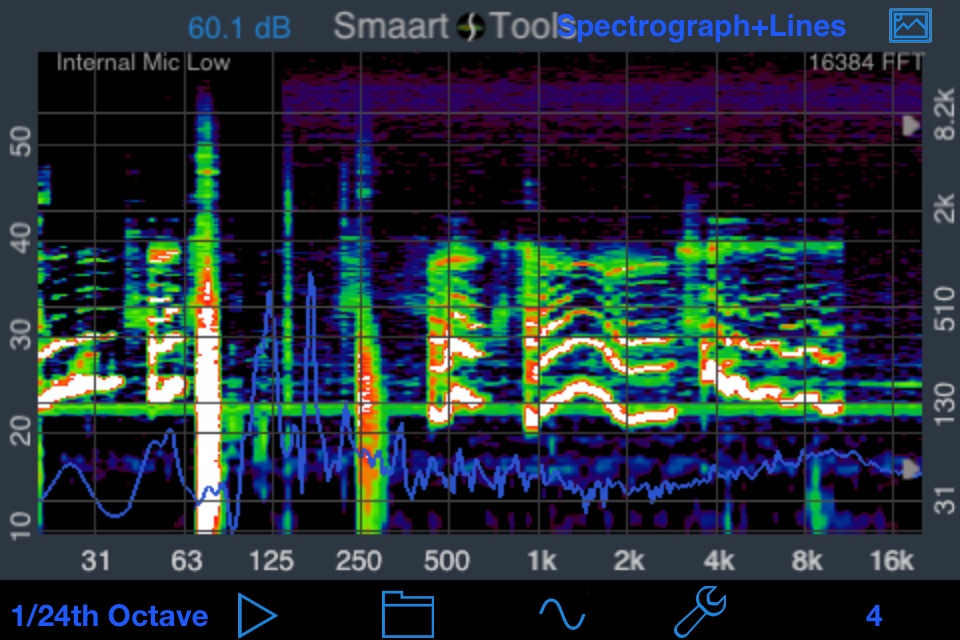 SmaartTools Single Channel RTA screenshot 2