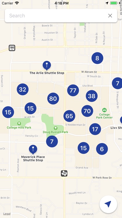 UTA Campus Maps