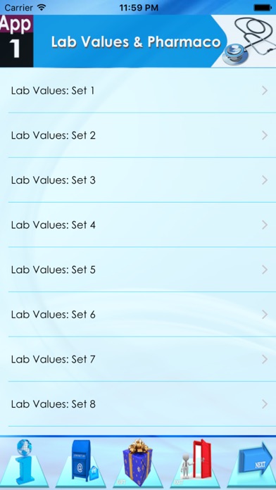 How to cancel & delete Lab values  pharmaco for NCLEX from iphone & ipad 4