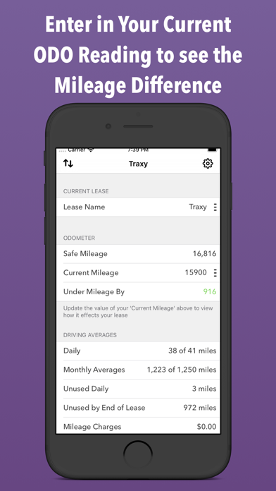 Lease Miles Calculator screenshot 3