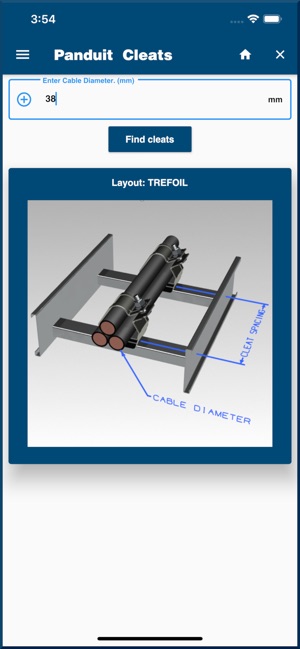 Panduit Cleat kAlculator(圖4)-速報App