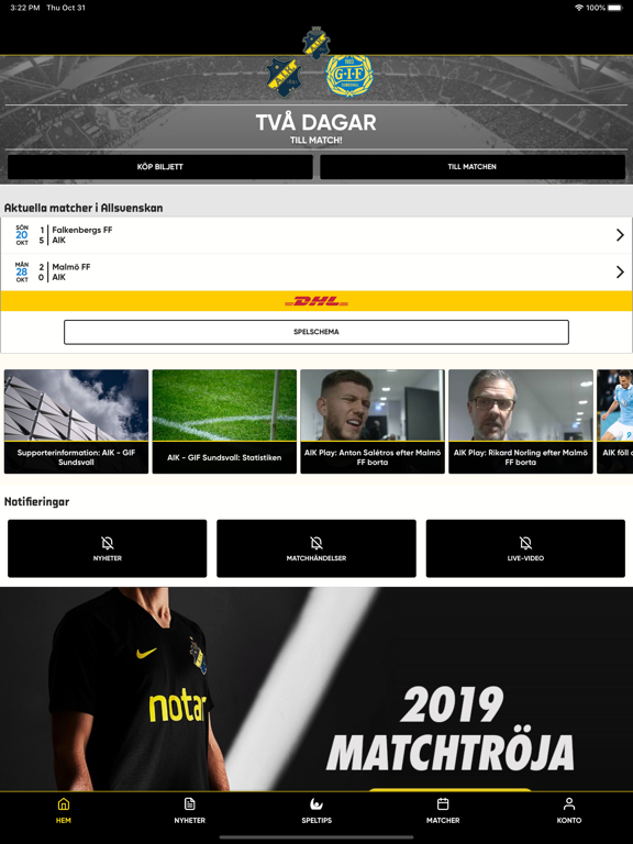 AIK Fotboll Liveのおすすめ画像1