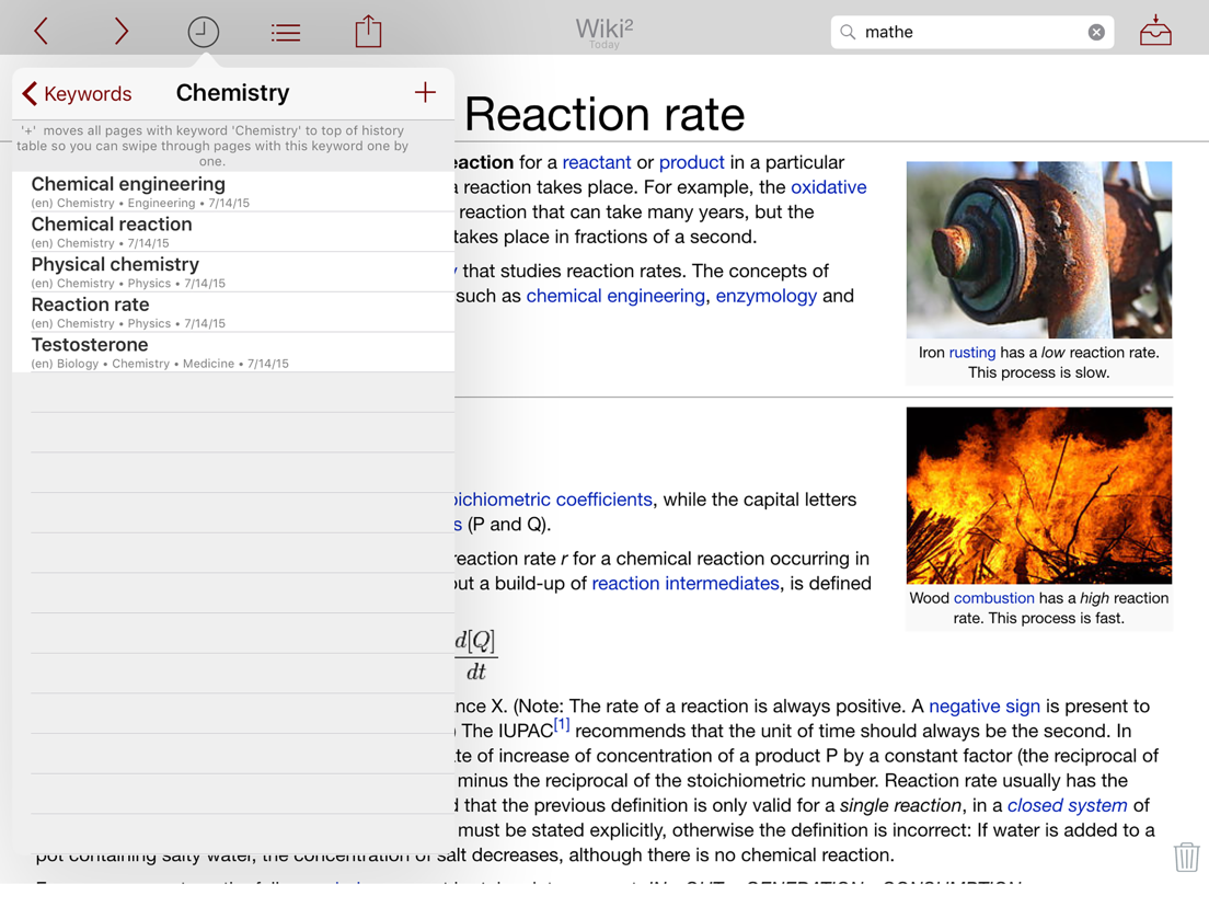 Wiki Wikipedia For IPad IPad App AppWereld