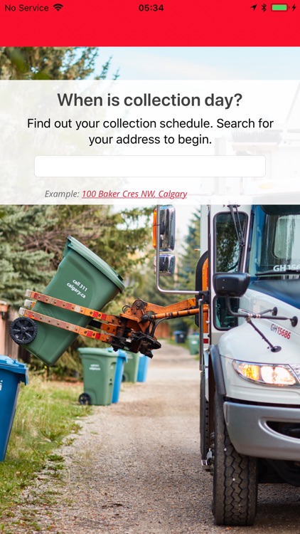 Calgary Garbage Day