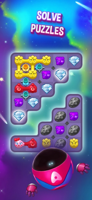 Aliens in Chains Space Puzzle(圖2)-速報App