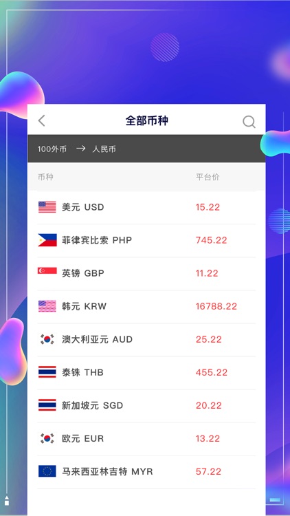 国际货币兑换 screenshot-3