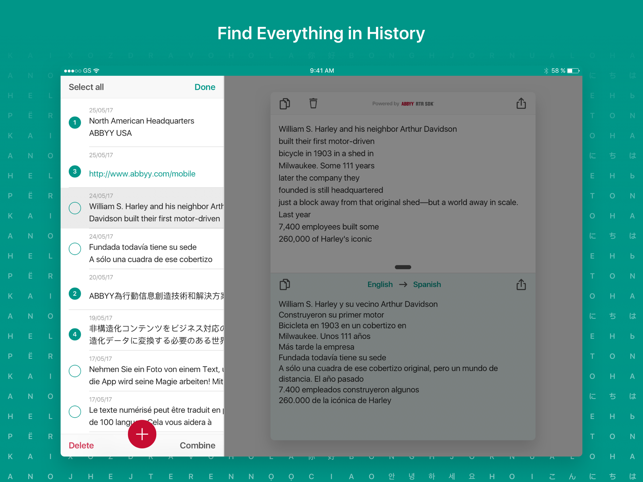 &lrm;TextGrabber scan and translate Screenshot