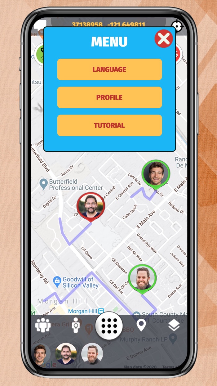 Gps Tracking - Friends