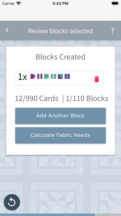Quilting Fabric Calculator screenshot-6