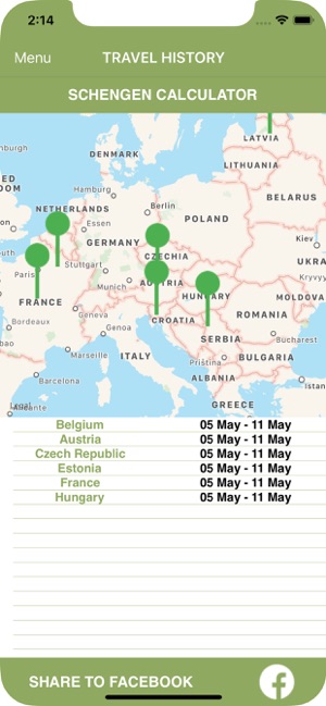 KS Schengen Calculator(圖8)-速報App