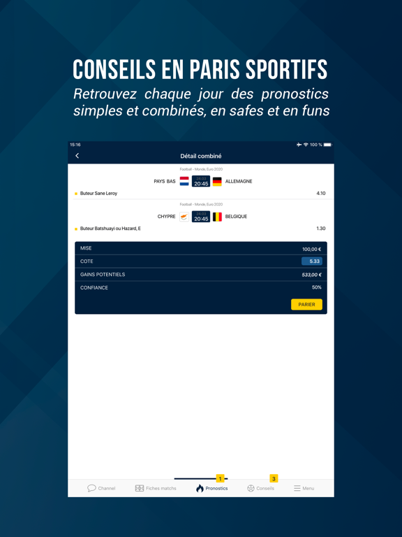 Screenshot #6 pour Nyl2 Pronos