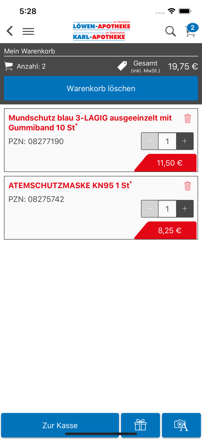 Löwen-Apotheke am Marktplatz