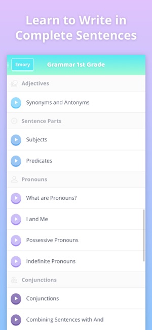 Learn Grammar 1st Grade(圖7)-速報App