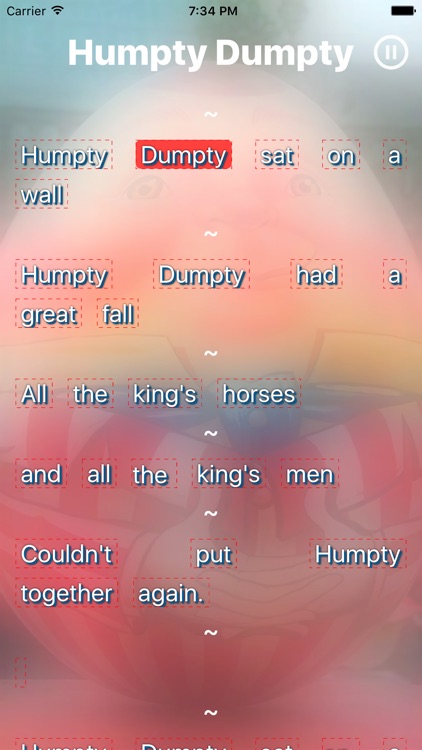 Your first poem: Humpty Dumpty screenshot-3