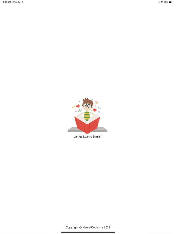 James Learns English