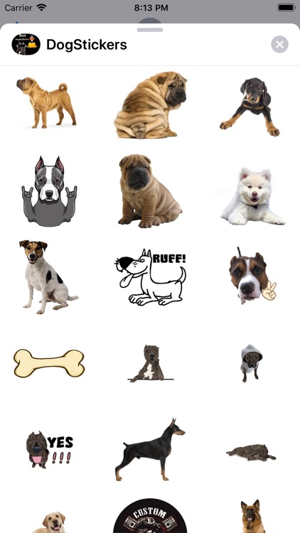 DogMoji - Dog Sticker & Emojis screenshot-3