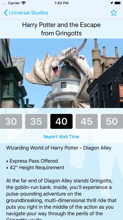 Wait Times: Universal Orlando