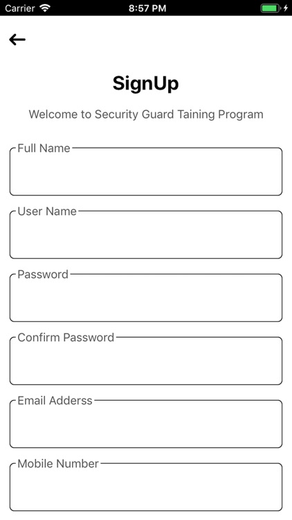 Online Security Program