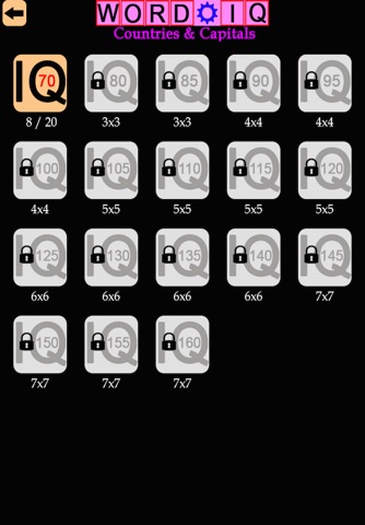 Word IQ Countries and Capitals - náhled