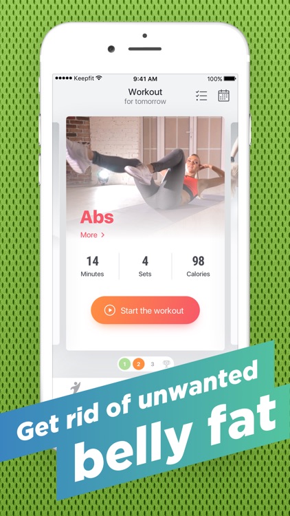 KeepFit - Home Workouts screenshot-3