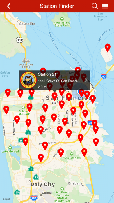 San Francisco Fire Department screenshot 3