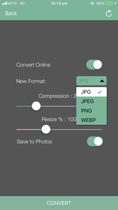 Jpeg Png Webp Converter screenshot 3