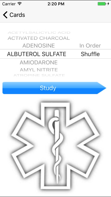 Paramedic Drug List