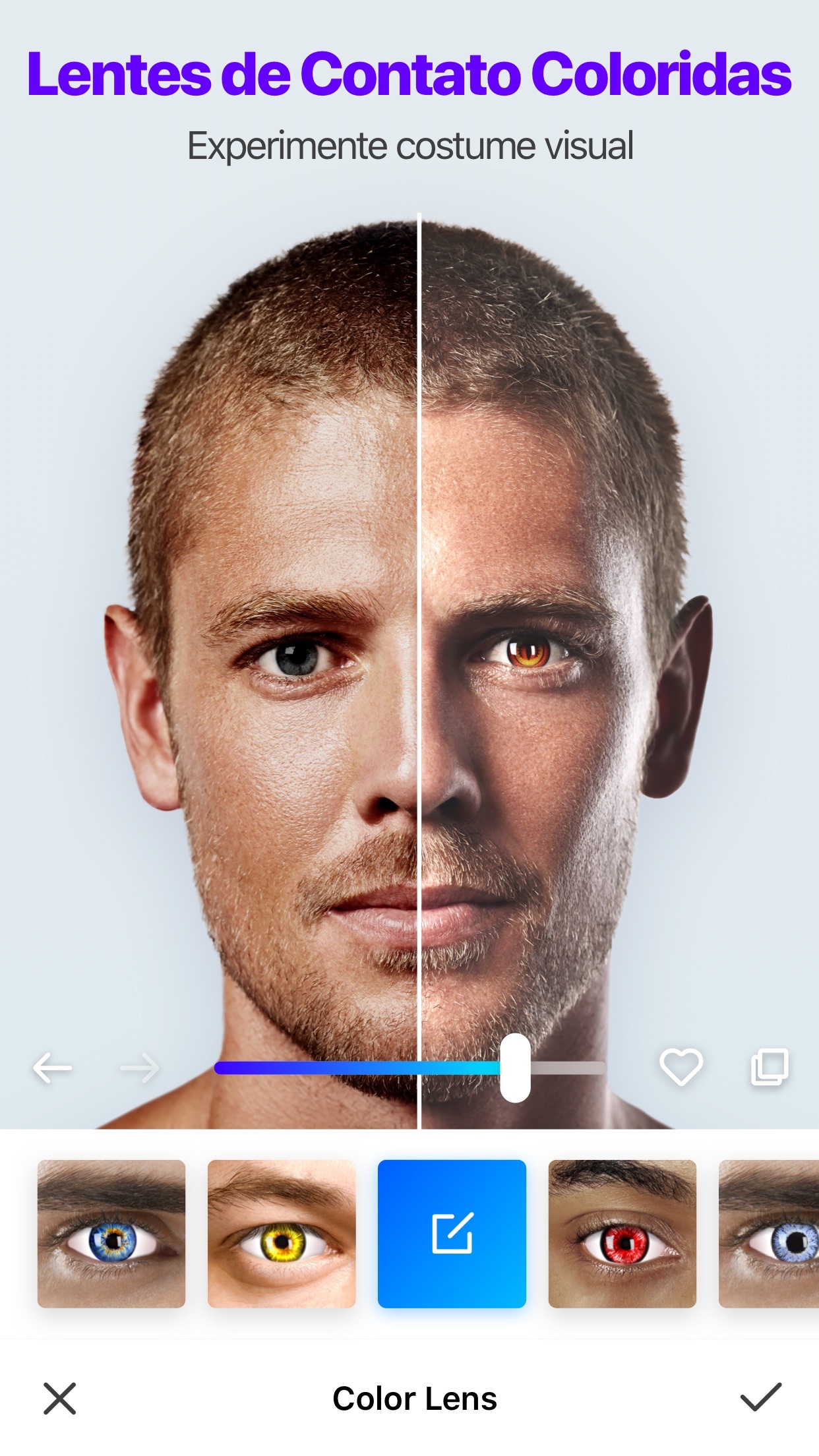 Screenshot do app Manly - Editor Musculos Corpo