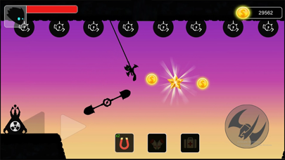 Stickman swing : Rope Swing screenshot 4