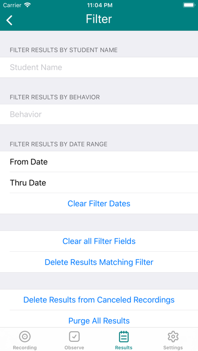 Intervals, An ABA Interval Recording App Screenshot 7