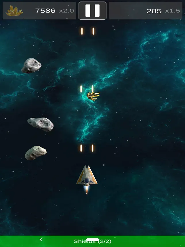 Asteroid Space, game for IOS