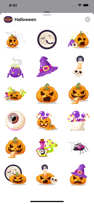 Halloween Night Sticker Party(圖1)-速報App