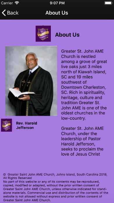 Greater St. John AME Church screenshot 2