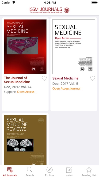 ISSM Journals