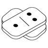 Mexican Train Double Dominoes