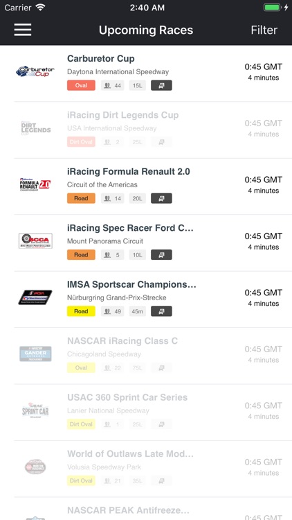 iSchedule for iRacing screenshot-3