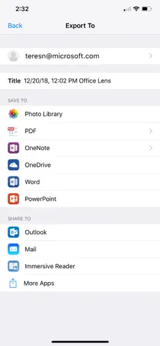 Screenshot 5 Microsoft Office Lens|PDF Scan iphone