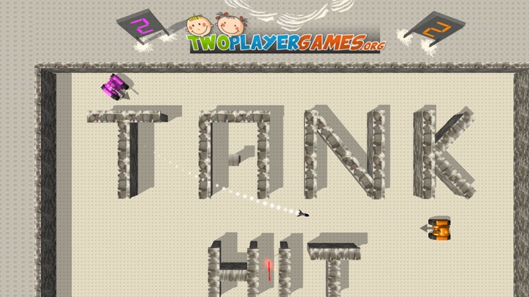 TankHit - 2 Player Tank Wars