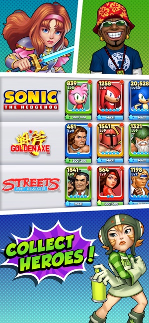 SEGA Heroes: Match-3 RPG Quest(圖4)-速報App