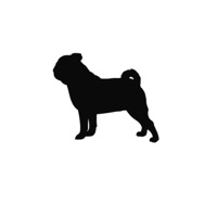 Dog Silhouettes Stickers pour PC