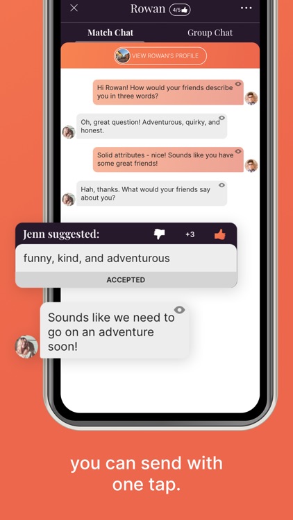 Charmed - Dating-advice-app screenshot-5