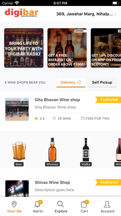 Digibar - Bar On Wheels