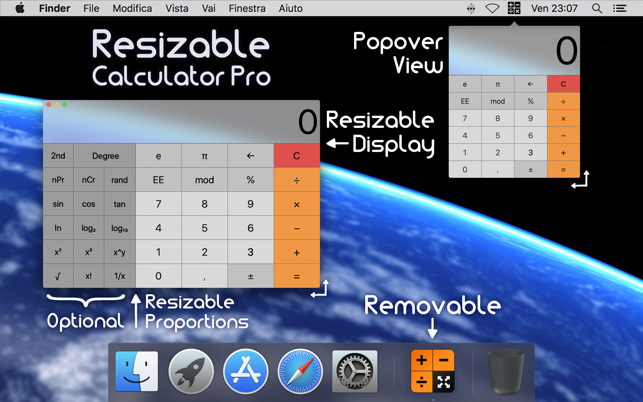 Resizable Calculator Pro