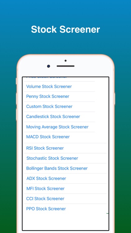 Stock Screener Pro - Technical